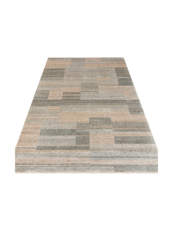 Burj Series 100% Natural Handcrafted Black Loom Carpet 01 SKY VIZON
