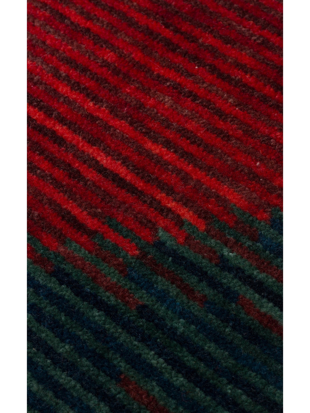 Burj Series 100% Natural Handcrafted Black Loom Carpet 02 BERRY