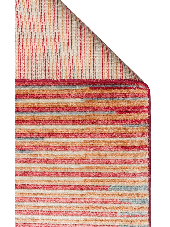 Burj Series 100% Natural Handcrafted Black Loom Carpet 03 MULTY