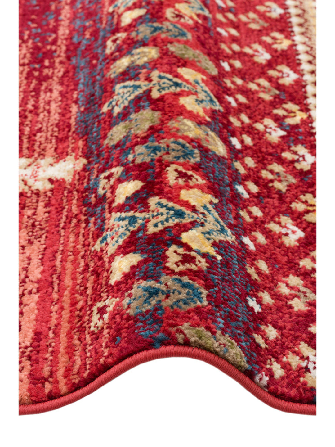 Altay Series Warm Color Tone Authentic Living Room Kitchen Bedroom Entrance Hallway Carpet 02RED