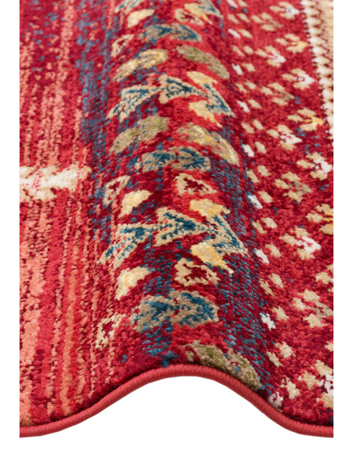 Altay Series Warm Color Tone Authentic Living Room Kitchen Bedroom Entrance Hallway Carpet 02RED