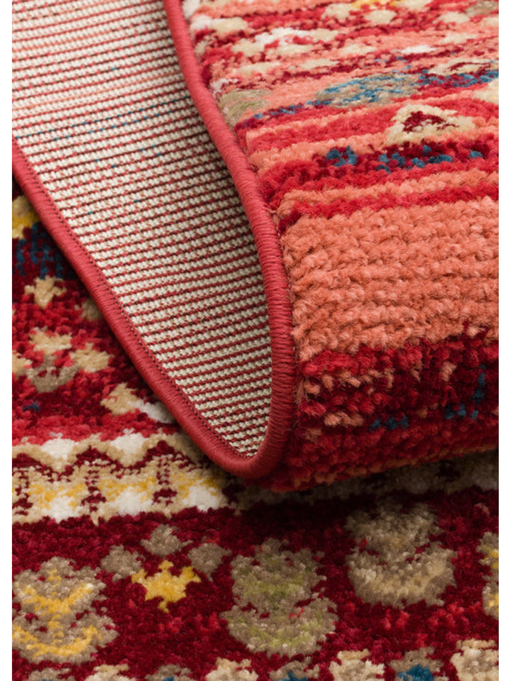 Altay Series Warm Color Tone Authentic Living Room Kitchen Bedroom Entrance Hallway Carpet 02RED