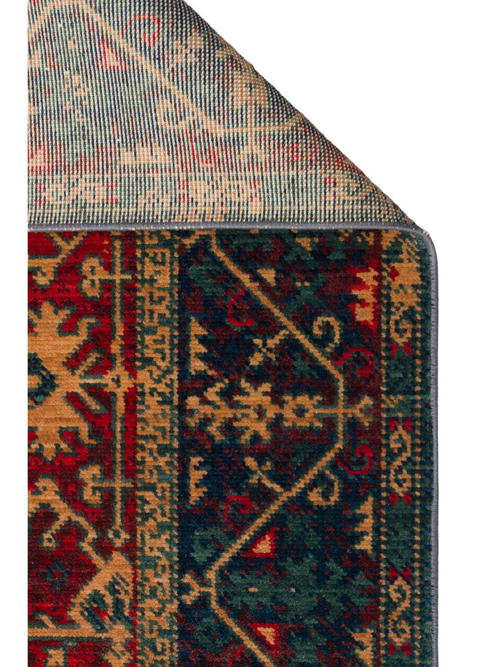 Göbeklitepe Series Handmade Black Loom Carpet with Anatolian Motifs, Made with 100% New Zealand Wool 09REDV