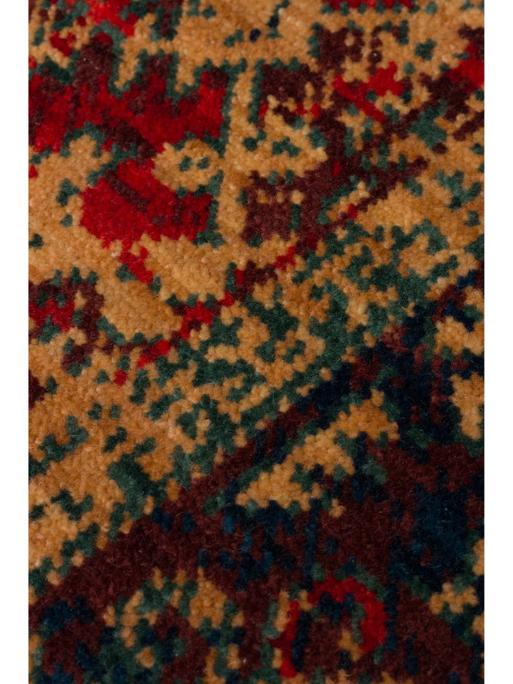 Göbeklitepe Series Handmade Black Loom Carpet with Anatolian Motifs, Made with 100% New Zealand Wool 09REDV