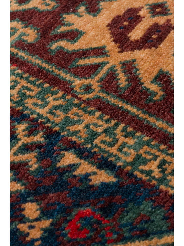 Göbeklitepe Series Handmade Black Loom Carpet with Anatolian Motifs, Made with 100% New Zealand Wool 09REDV