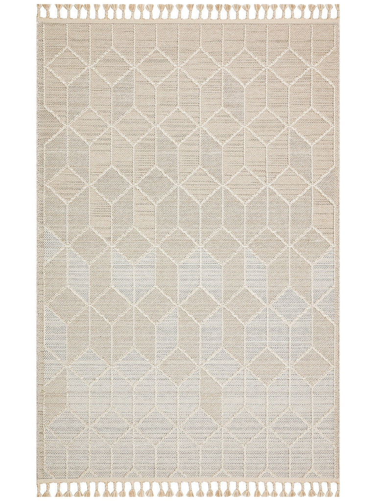 Ole Series Woven Straw Living Room Hallway Entryway Kitchen Modern Scandinavian Carpet 03 BEIGE