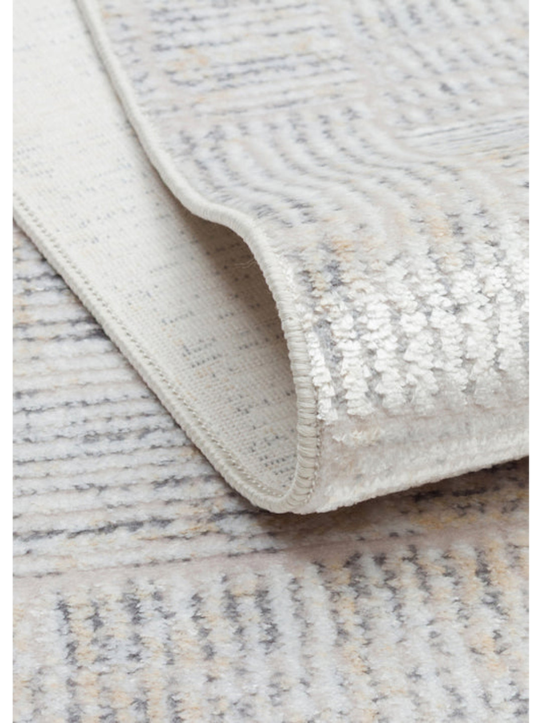 Smooth Washable Non-Slip Bright Living Room Hallway Fine Woven Modern Carpet 23 GREY XW