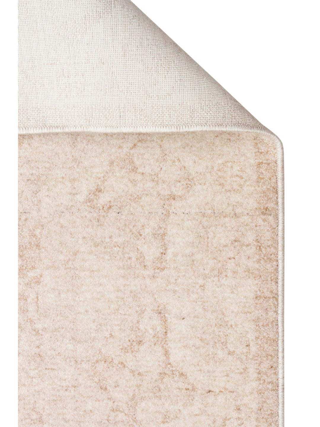 سجادة تبريز سلسلة عتيقة منقوشة حديثة ناعمة الملمس 01 كريمي