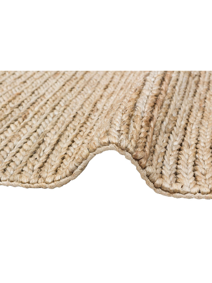 Baccarat Jüt %100 Naturel Oturma Odası Koridor Antre Mutfak Balkon El Dokuma Hasır Halı BAC SMOKE - Carpetdocia