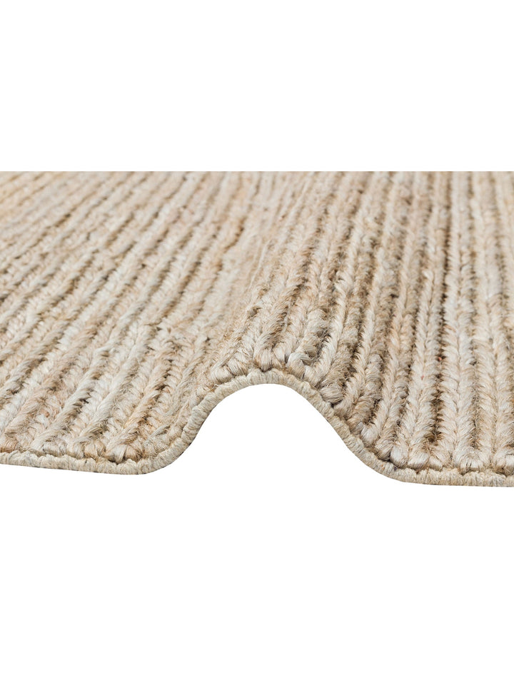 Baccarat Neo Jüt %100 Naturel Oturma Odası Koridor Mutfak Balkon El Dokuma Hasır Halı BCN D.NATURAL - Carpetdocia