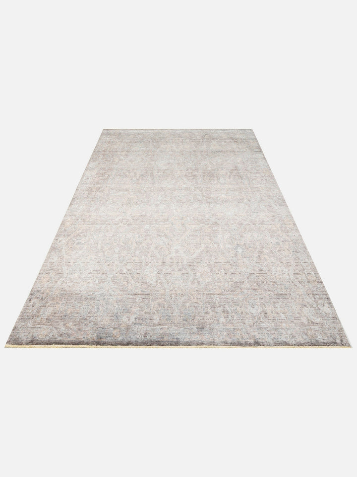 Çırağan %100 Naturel Özel Işıltılı El Emeği ile Özel Tezgahlarda Üretilen TENCEL™ Uşak Halısı 1ANTBZ - Carpetdocia