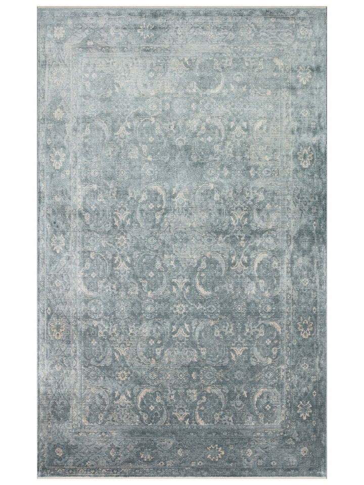 Çırağan %100 Naturel Özel Işıltılı El Emeği ile Özel Tezgahlarda Üretilen TENCEL™ Uşak Halısı 6SKYVZ - Carpetdocia - kusbakisi