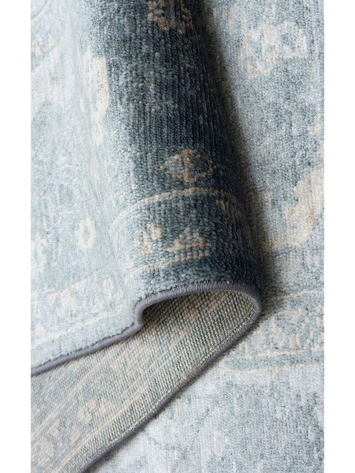 Çırağan %100 Naturel Özel Işıltılı El Emeği ile Özel Tezgahlarda Üretilen TENCEL™ Uşak Halısı 6SKYVZ - Carpetdocia