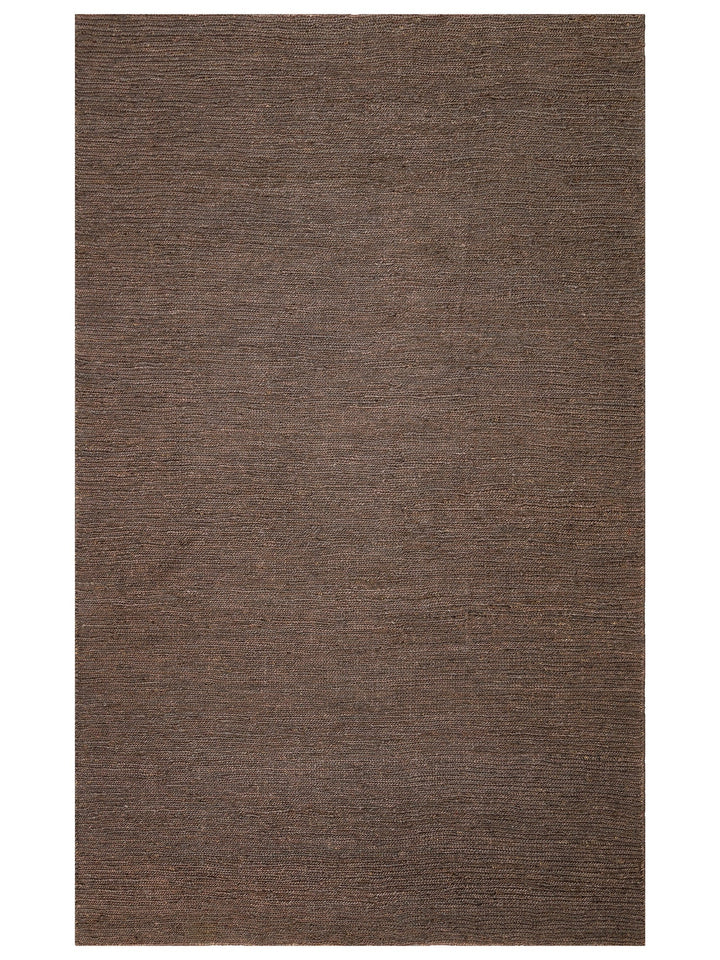 Coffee %100 Naturel Kendir Oturma Odası Salon Koridor Antre Yatak Odası Örgü Halı PLAIN BROWN - Carpetdocia - kusbakisi