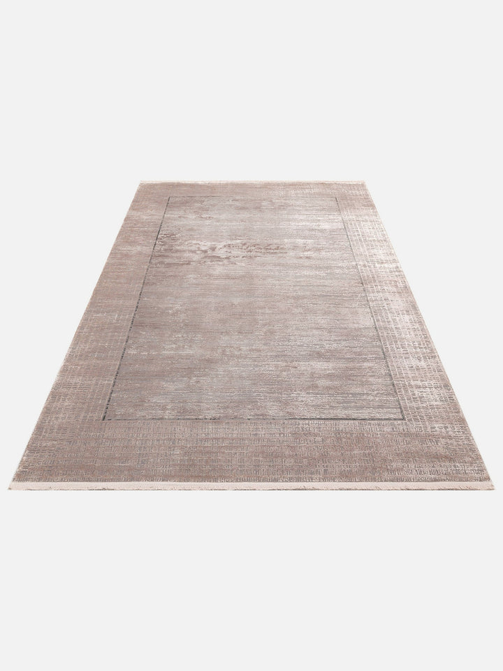 Elegant Dyed Özel Işıltılı Yüksek Kaliteli Sık Dokuma Salon Oturma Odası Koridor Modern Halı 02 BEIGE - Carpetdocia