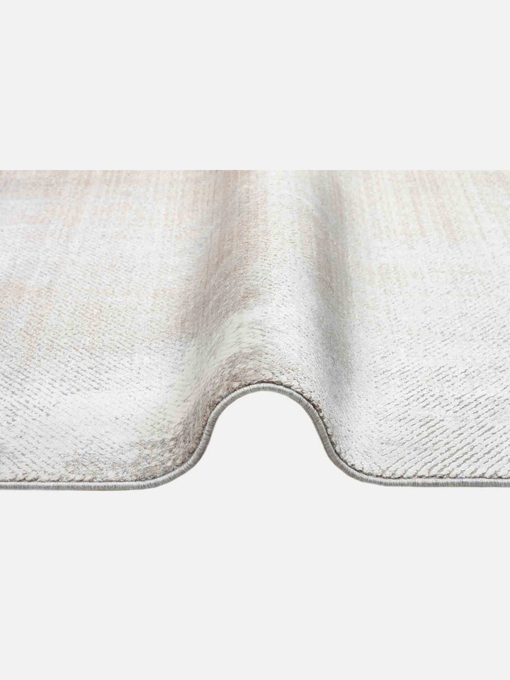 Mumbai Serisi Modern Desenli Yüksek Kalite Sık Dokuma Parlak Salon Halısı 05 CREAM GOLD - Carpetdocia