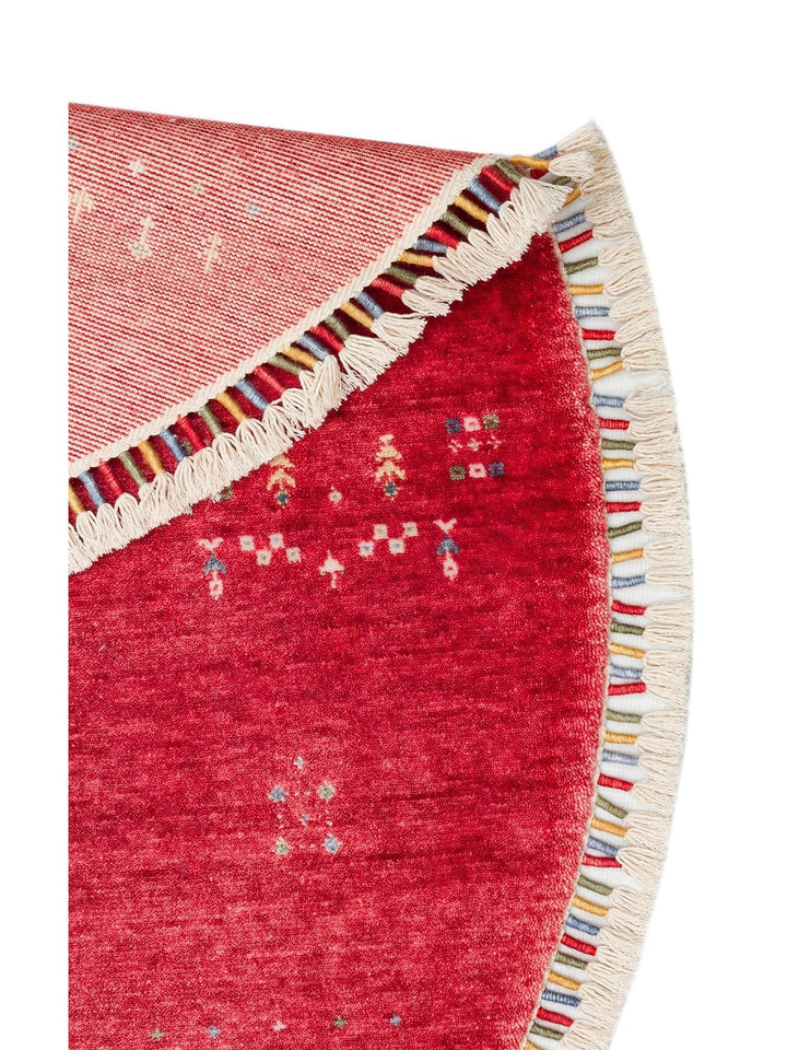 Oushak Carnaval 100% Natural Easy to Clean Handcrafted TENCEL™ Modern Uşak Carpet 06 RED Q