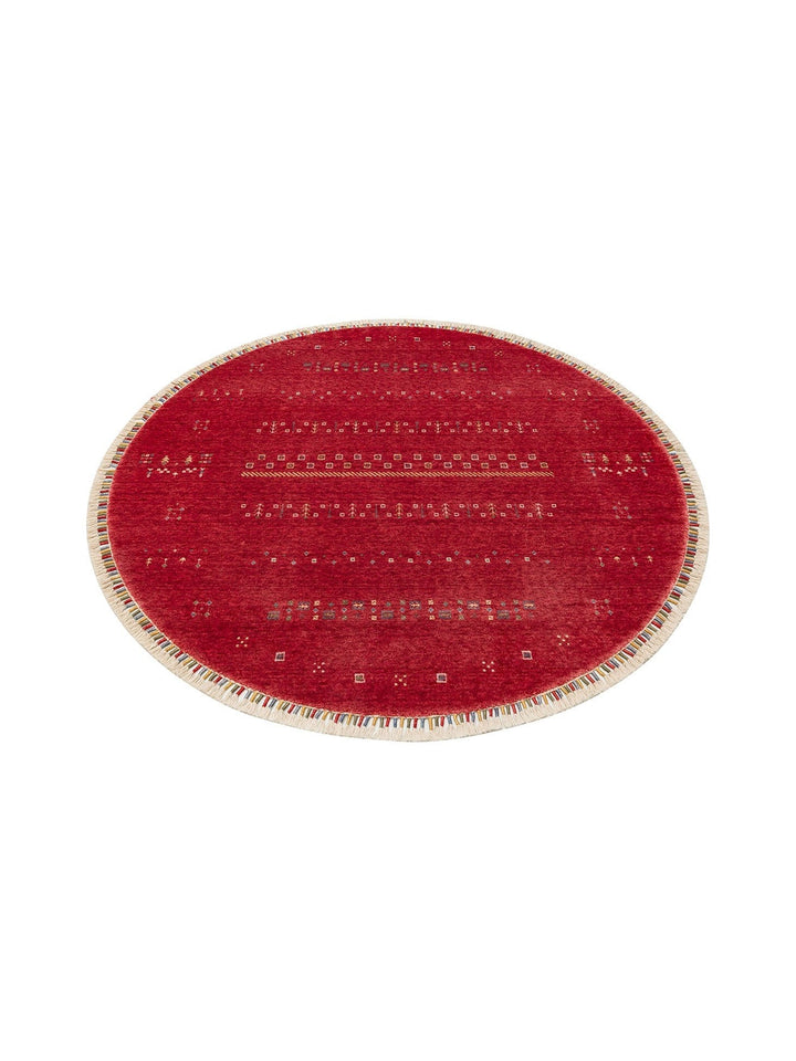 Oushak Carnaval 100% Natural Easy to Clean Handcrafted TENCEL™ Modern Uşak Carpet 06 RED Q
