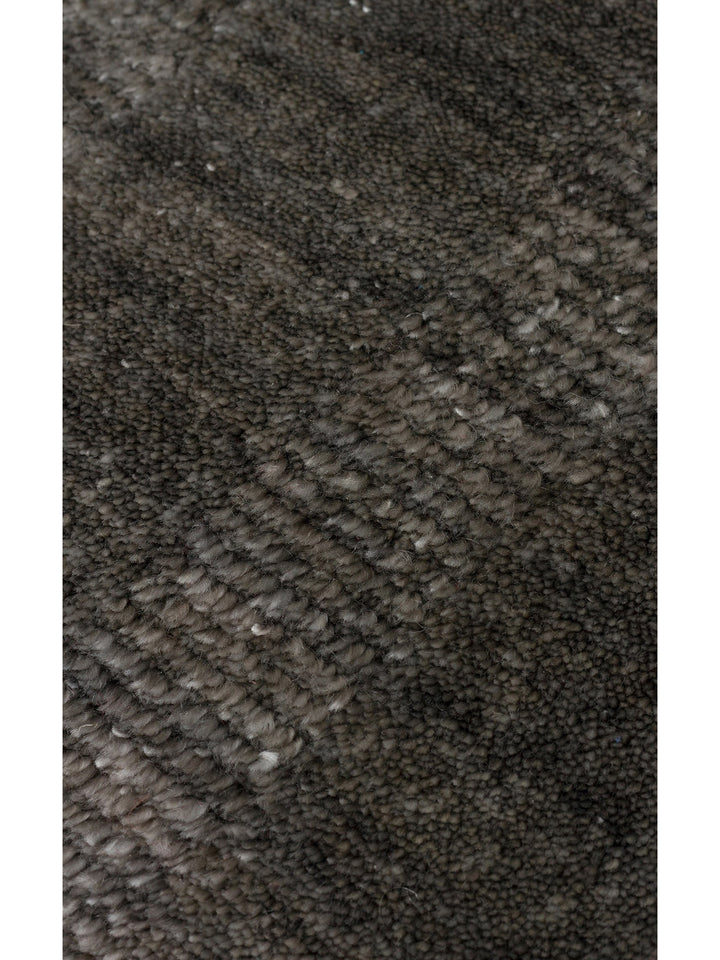 Brasilia Handcrafted Modern Simple Elegant TENCEL™ Special Black Loom Carpet 01 ANTHRACITE