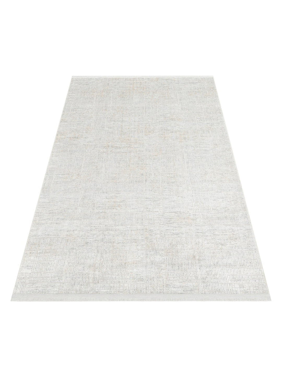 Smooth Yıkanabilir Kaymaz Parlak Oturma Odası Salon Koridor İnce Dokuma Modern Halı 23 GREY XW