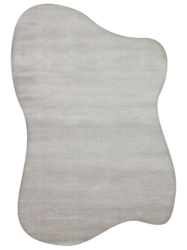 Peace Art Dust-Free, Soft-Touch, Elegant Shaggy Carpet 01 GREY