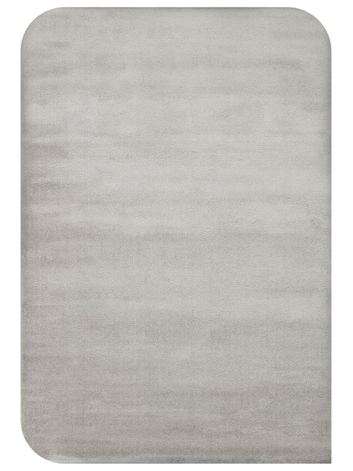 Peace Art Dust-Free, Soft-Touch, Elegant Shaggy Carpet 05 GREY