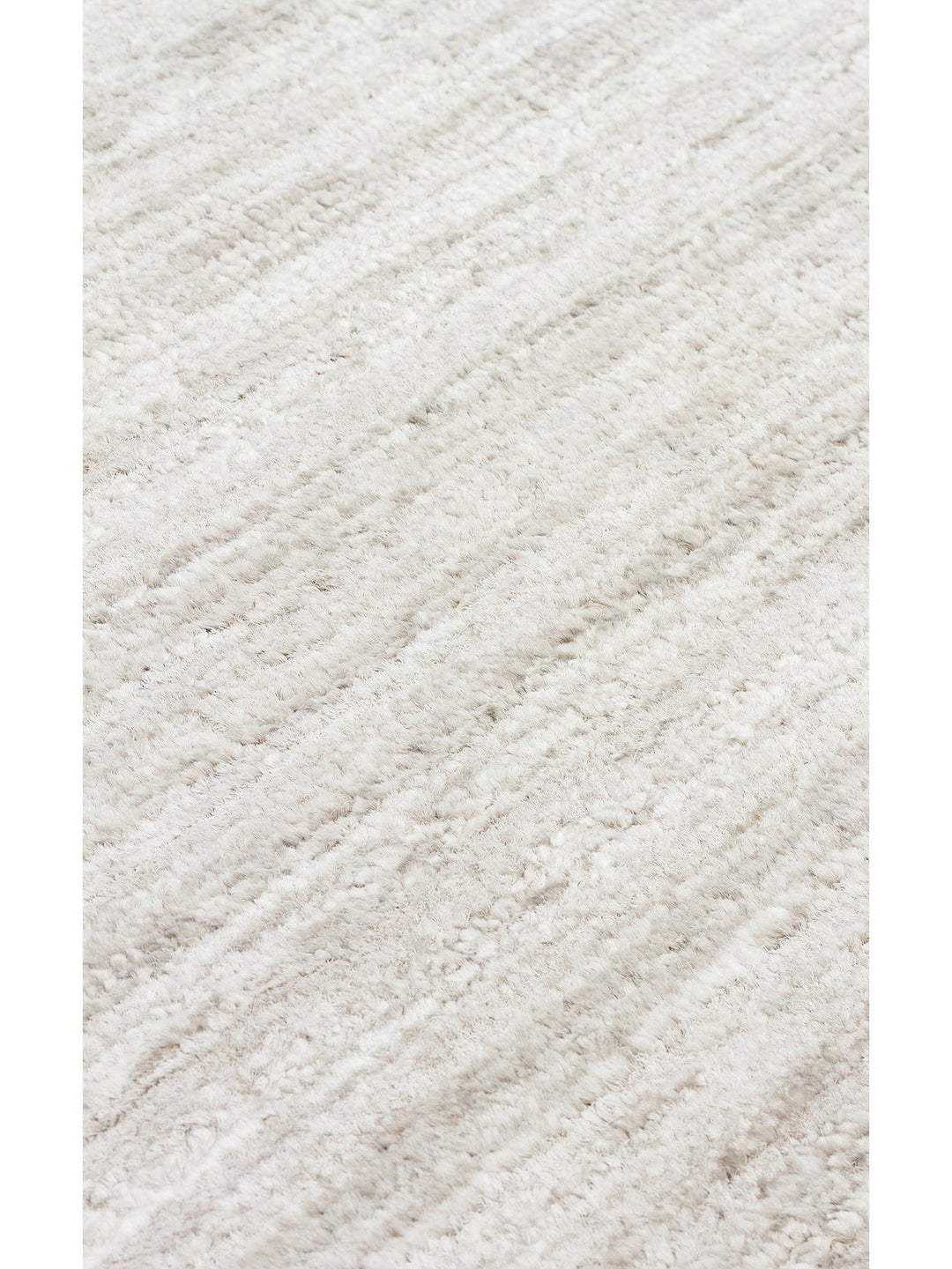 Amore Serisi %100 Naturel Muz İpeği Viskon ve Yün Karışımı Salon Oturma Odası El Dokuma Halı SILVER - Carpetdocia
