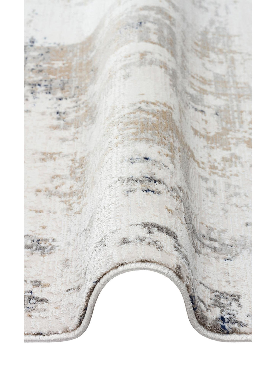 Cairo Serisi Extra Yumuşak Dokulu Sık Dokuma Modern Desenlere Sahip Şık Salon Halısı 07 CREAM BEIGE - Carpetdocia