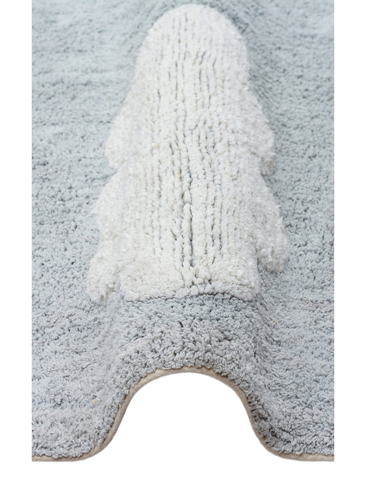 Cotton Baby %100 Naturel Pamuk Yıkanabilir Kaymaz Tabanlı Bebek Halısı 14 MULTY XXW - Carpetdocia