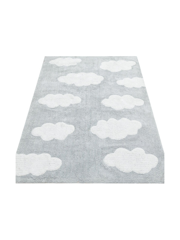 Cotton Baby %100 Naturel Pamuk Yıkanabilir Kaymaz Tabanlı Bebek Halısı 14 MULTY XXW - Carpetdocia