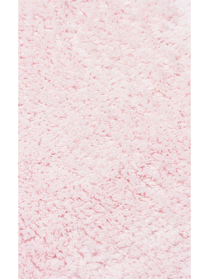 Cotton Baby %100 Naturel Pamuk Yıkanabilir Kaymaz Tabanlı Bebek Halısı PLAIN POWDER Q - Carpetdocia