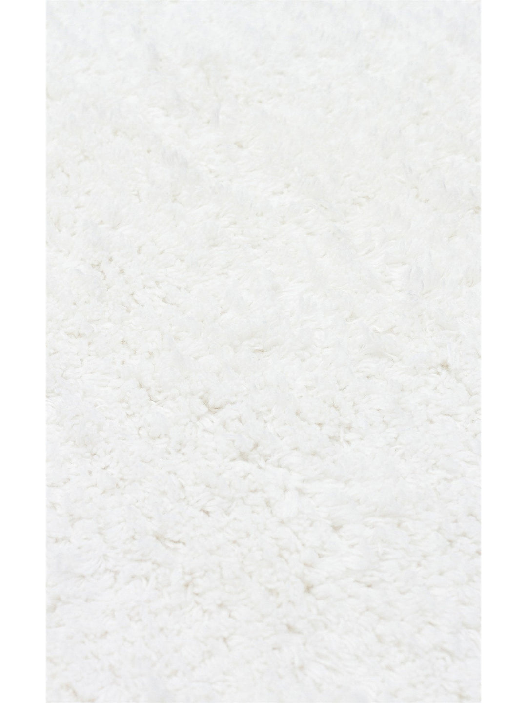 Cotton Baby %100 Naturel Pamuk Yıkanabilir Kaymaz Tabanlı Bebek Halısı PLAIN WHITE Q - Carpetdocia