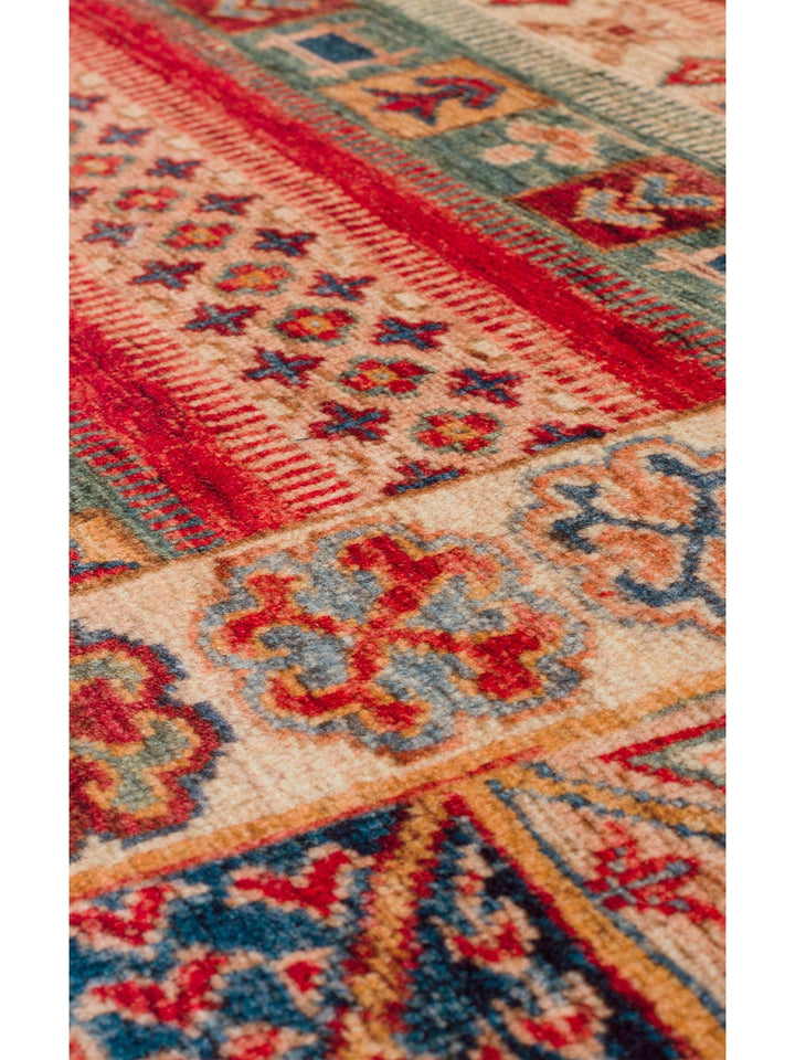Historic Serisi Kaymaz Antik Desenli Salon Oturma Odası Koridor Mutfak Yıkanabilir Halı 04 MULTY - Carpetdocia
