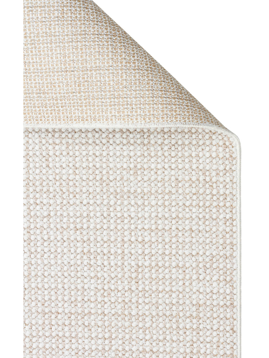Mali Yumuşak Tuşeli Örgü Dokuma Oturma Odası Koridor Antre Yatak Odası Modern Halı PLAIN BEIGE - Carpetdocia
