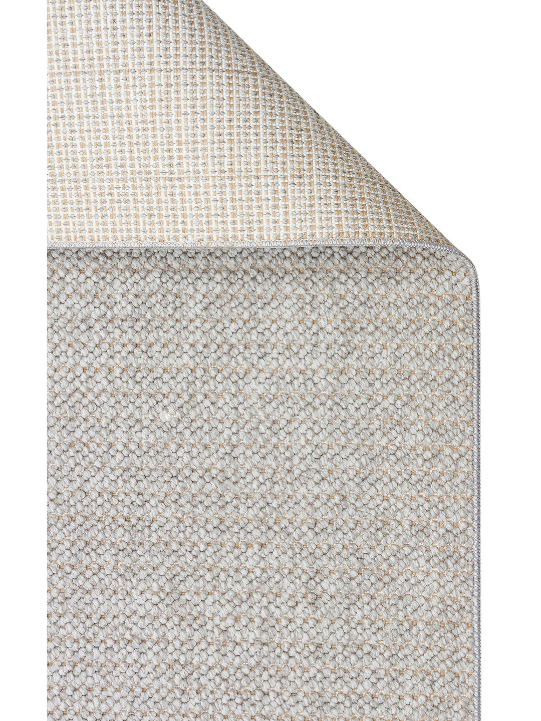 Mali Yumuşak Tuşeli Örgü Dokuma Oturma Odası Koridor Antre Yatak Odası Modern Halı PLAIN GREY - Carpetdocia