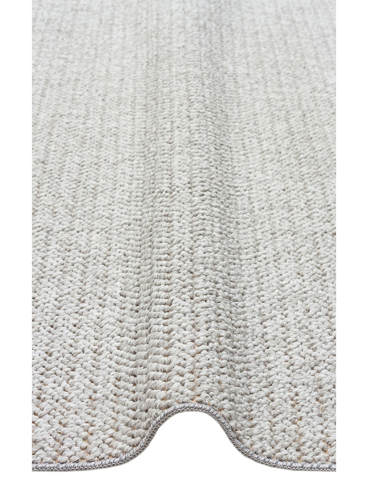 Mali Yumuşak Tuşeli Örgü Dokuma Oturma Odası Koridor Antre Yatak Odası Modern Halı PLAIN GREY - Carpetdocia