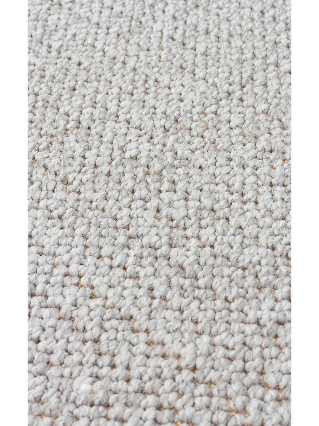 Mali Yumuşak Tuşeli Örgü Dokuma Oturma Odası Koridor Antre Yatak Odası Modern Halı PLAIN GREY - Carpetdocia