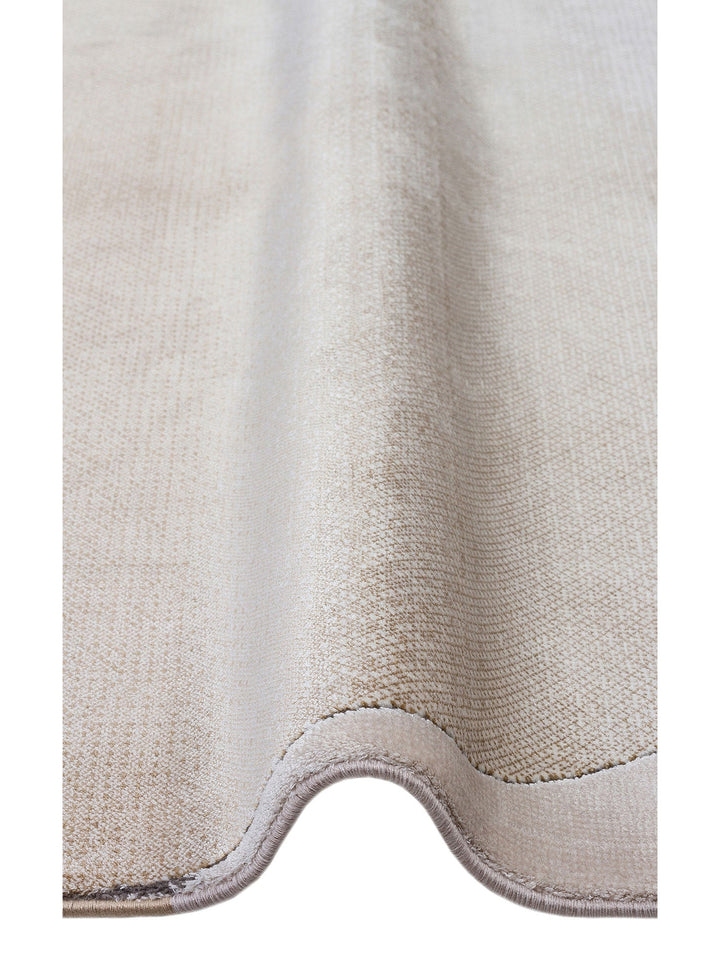 Monza Geometrik Desenli Yüksek Kalite Sık Dokuma Parlak Modern Salon Halısı 06 CREAM GOLD - Carpetdocia