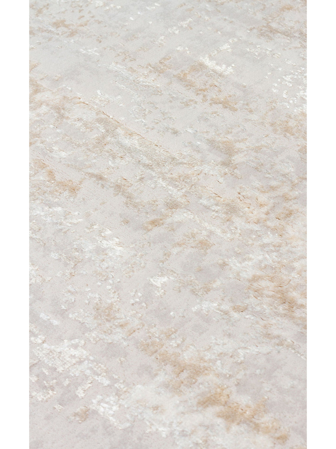 Paris Parlak İpeksi Görünümlü Salon Oturma Odası Koridor Antre Modern Halı 01 BEIGE NW - Carpetdocia