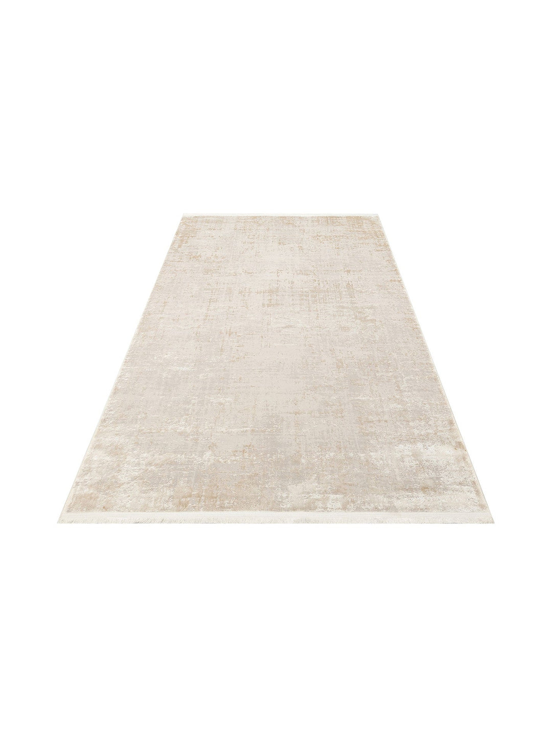 Paris Parlak İpeksi Görünümlü Salon Oturma Odası Koridor Antre Modern Halı 01 BEIGE NW - Carpetdocia