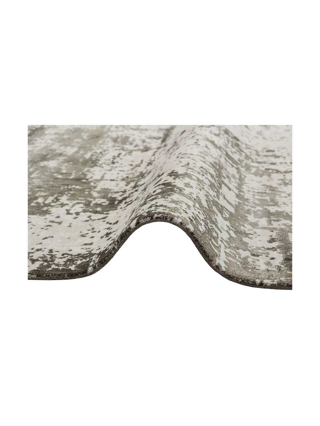 Paris Parlak İpeksi Görünümlü Salon Oturma Odası Koridor Antre Modern Halı 01 D.GREEN NW - Carpetdocia
