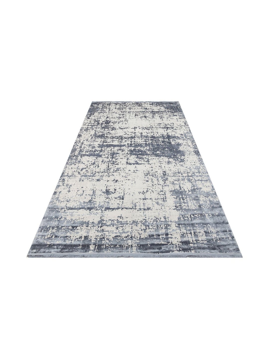 Paris Parlak İpeksi Görünümlü Salon Oturma Odası Koridor Antre Modern Halı 01 DENIM NW - Carpetdocia
