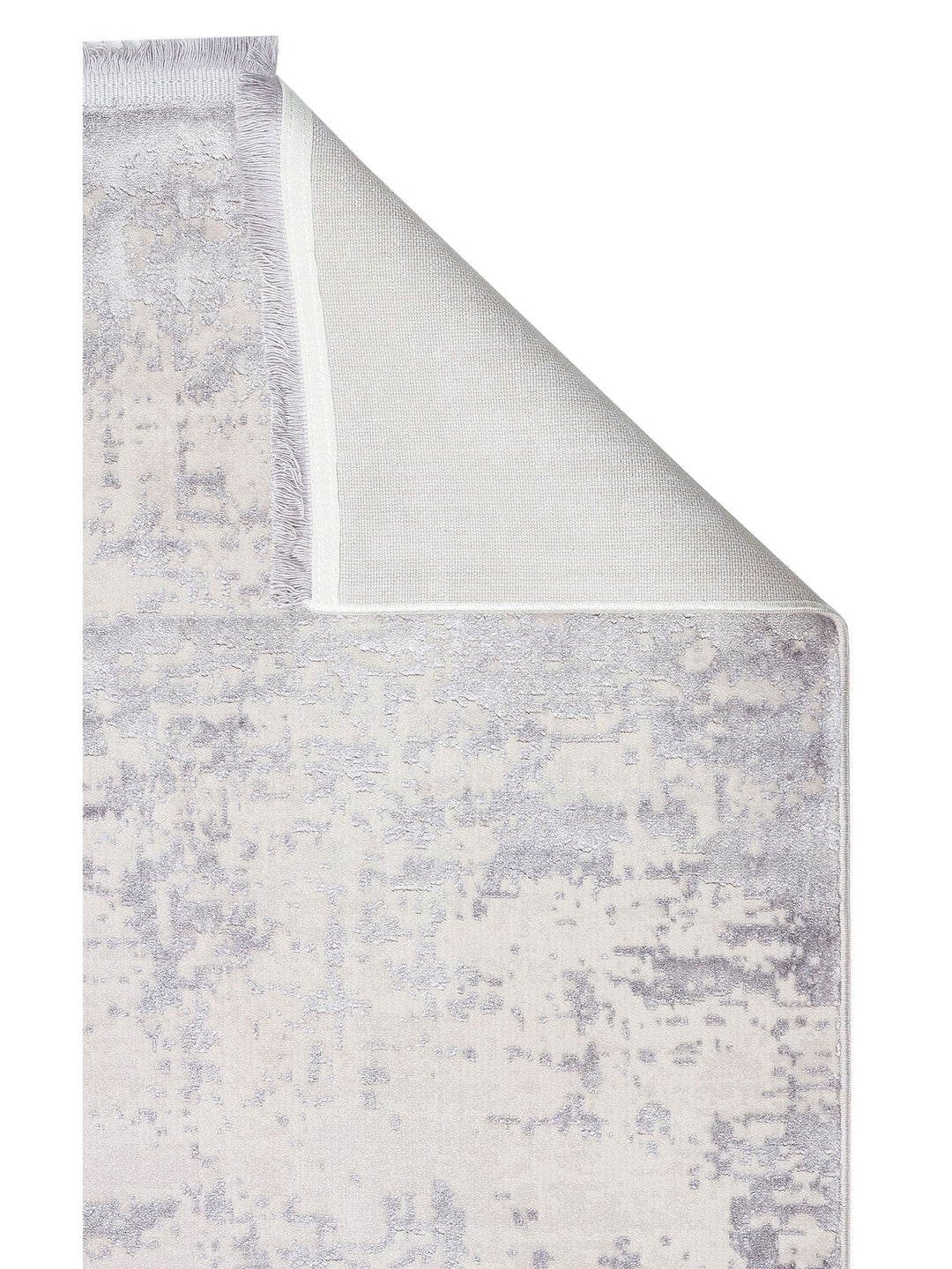 Paris Parlak İpeksi Görünümlü Salon Oturma Odası Koridor Antre Modern Halı 01 GREY NW - Carpetdocia
