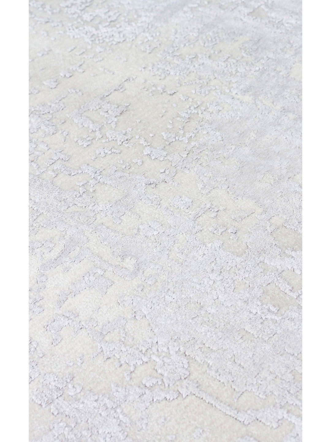 Paris Parlak İpeksi Görünümlü Salon Oturma Odası Koridor Antre Modern Halı 01 GREY NW - Carpetdocia