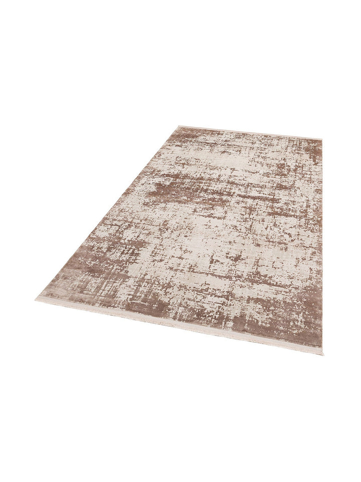 Paris Parlak İpeksi Görünümlü Salon Oturma Odası Koridor Antre Modern Halı 01 VIZON NW - Carpetdocia