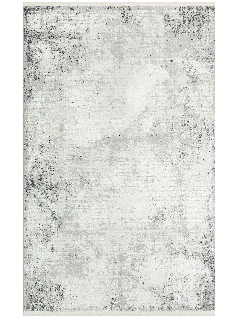 سجادة عصرية من مجموعة Pacific بنقش عتيق لغرفة المعيشة والممر والمدخل 05 CREAM GREY XW