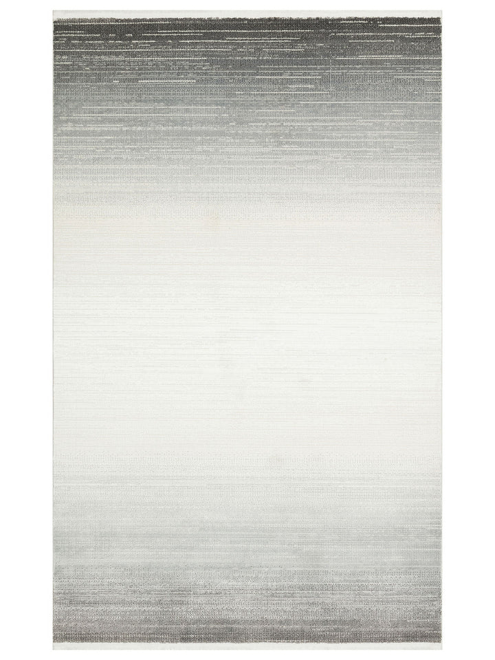 Pasific Serisi Eskitme Desenli Salon Oturma Odası Koridor Antre Modern Halı 16 CREAM GREY XW - Carpetdocia