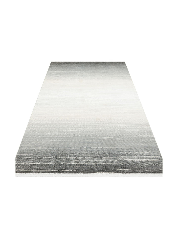 Pasific Serisi Eskitme Desenli Salon Oturma Odası Koridor Antre Modern Halı 16 CREAM GREY XW - Carpetdocia