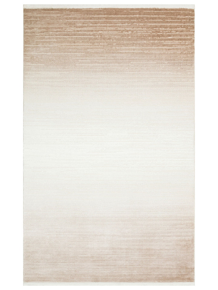 Pasific Serisi Eskitme Desenli Salon Oturma Odası Koridor Antre Modern Halı 16 CREAM VIZON XW - Carpetdocia