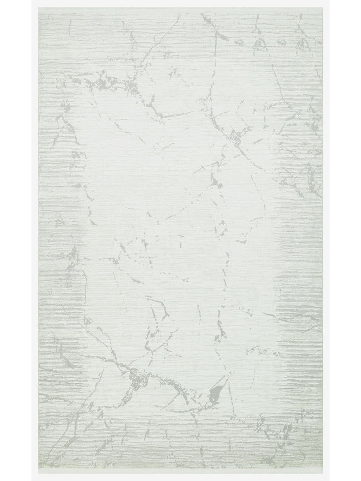 Pasific Serisi Eskitme Desenli Salon Oturma Odası Koridor Antre Modern Halı 20 CREAM GREY XW - Carpetdocia